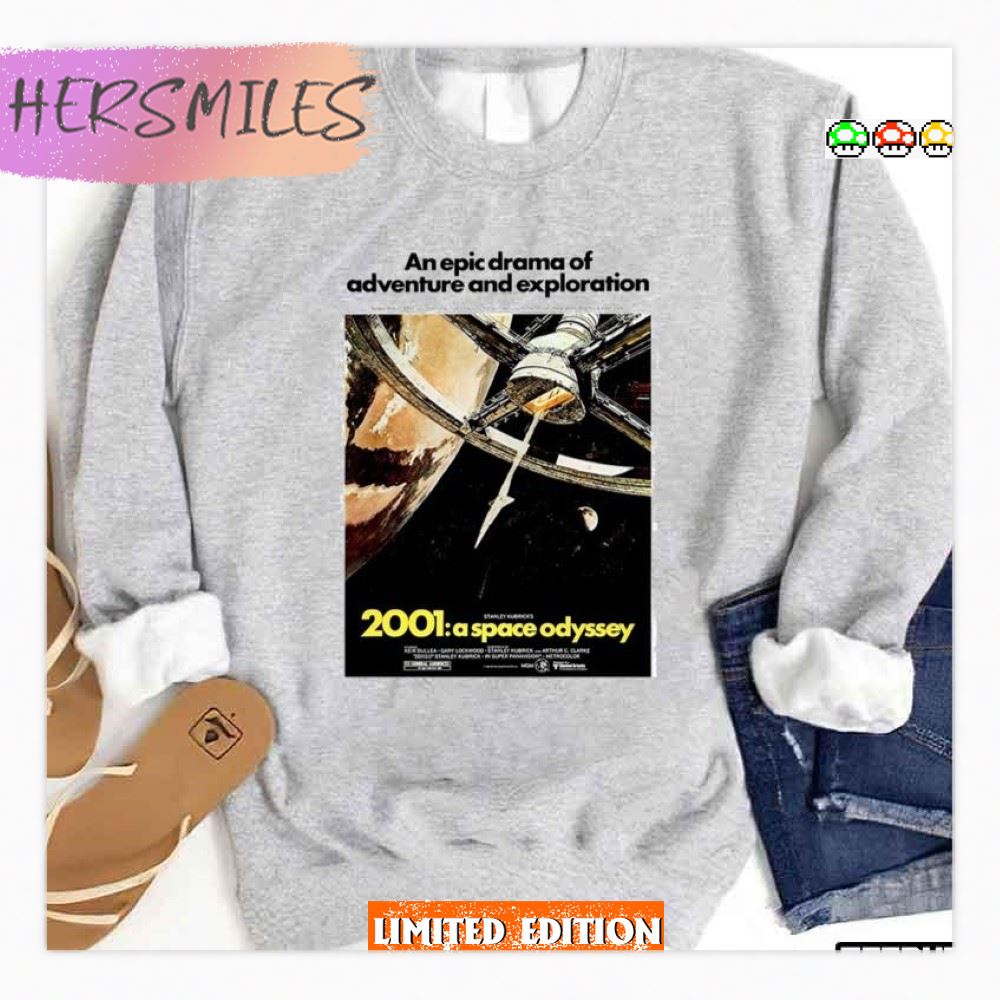 An Epic Drama 2001 A Space Odyssey T-Shirt