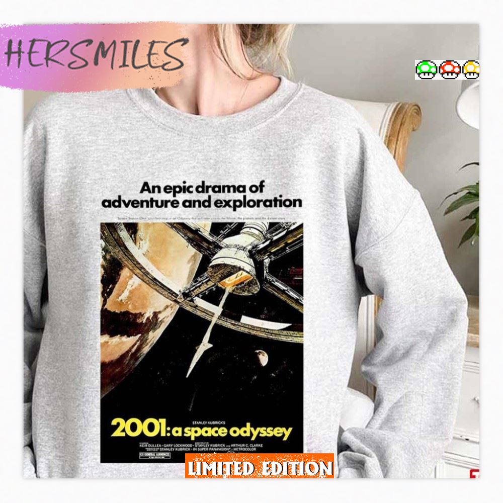 An Epic Drama 2001 A Space Odyssey T-Shirt