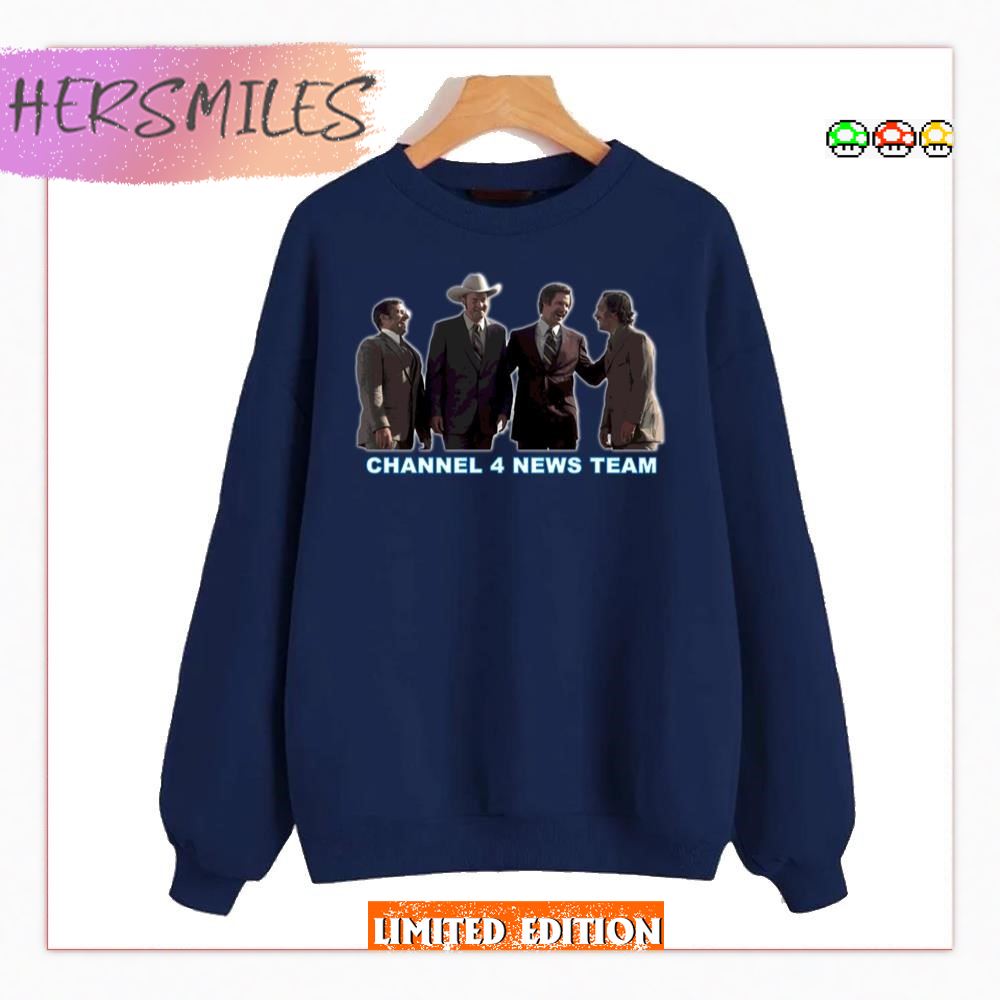 Anchorman Channel 4 News Team T-Shirt
