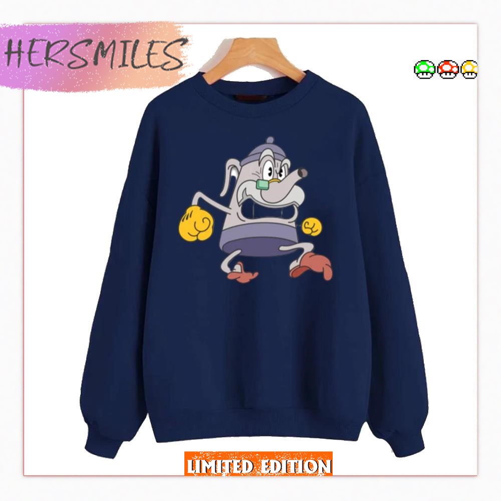 Angry Guy Cuphead The Cuphead Show T-shirt