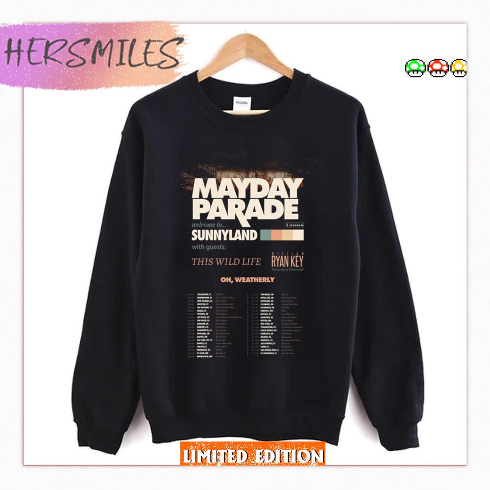 Anywhere But Here Mayday Parade T-shirt Anywhere But Here Mayday Parade T-shirt