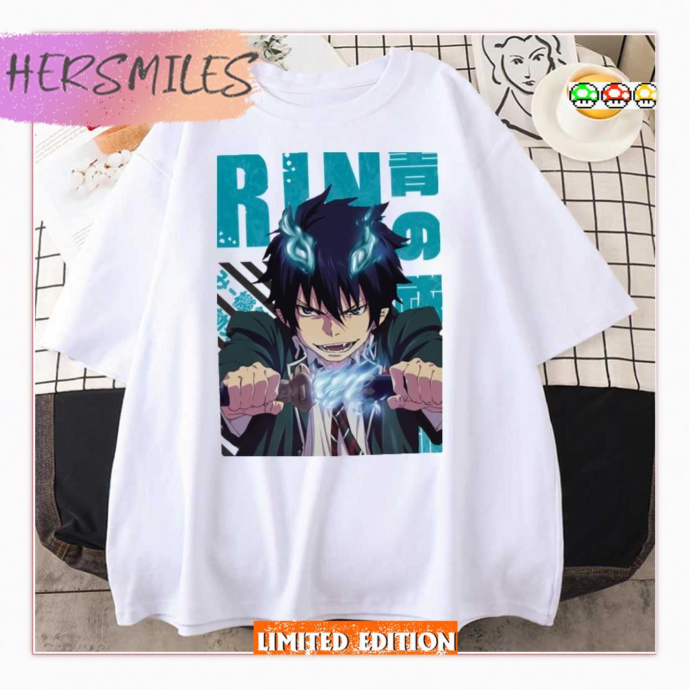 Ao No Exorcist Rin Okumura The Power Art T-shirt