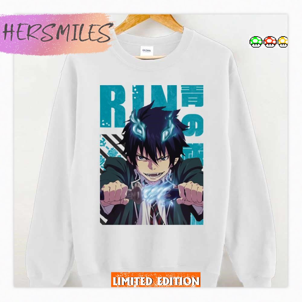 Ao No Exorcist Rin Okumura The Power Art T-shirt
