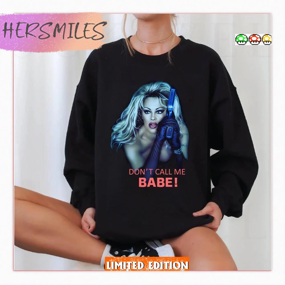 Barb Wire Pamela Anderson Digital Art T-Shirt