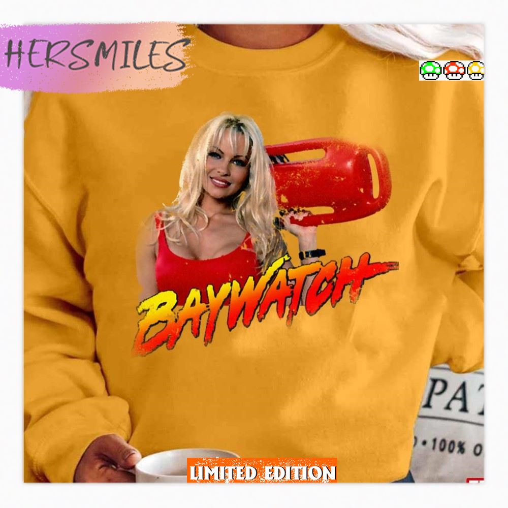 Baywatch Distressed Pamela Anderson T-Shirt