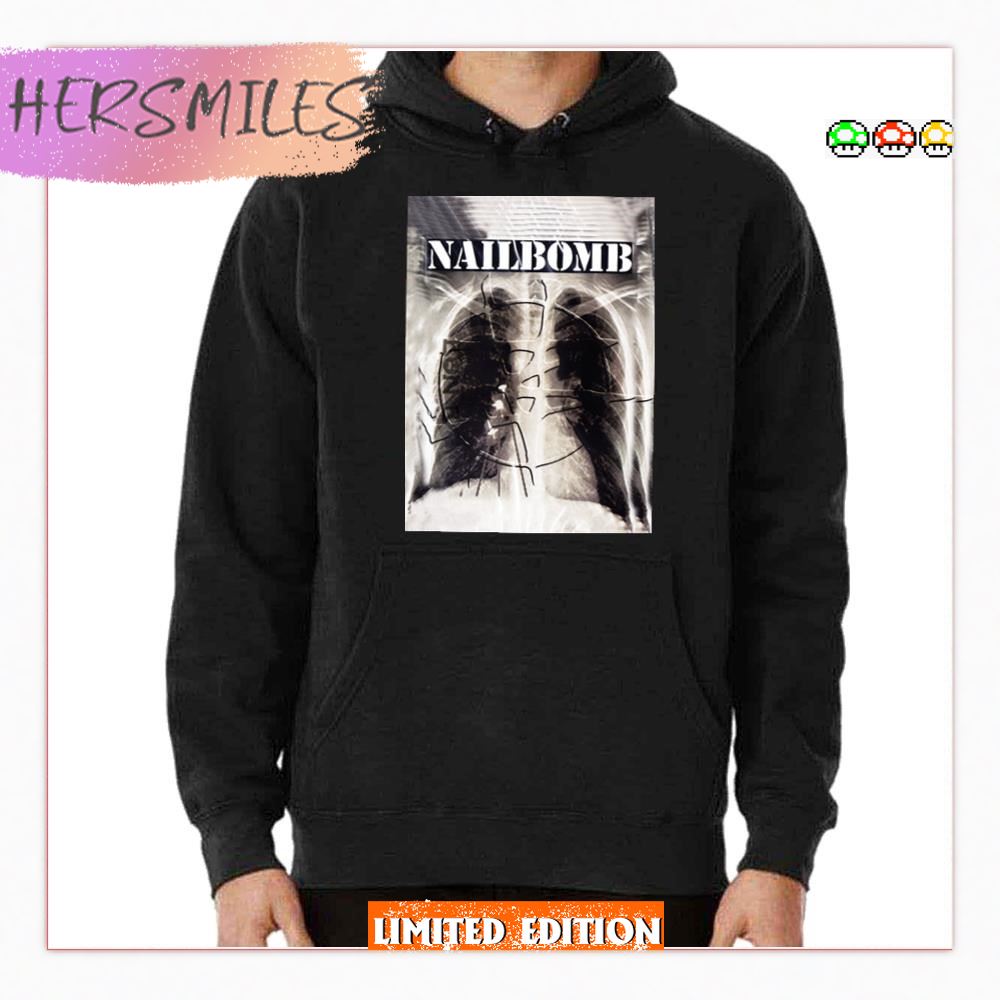 Black And White Lung Nailbomb T-shirt