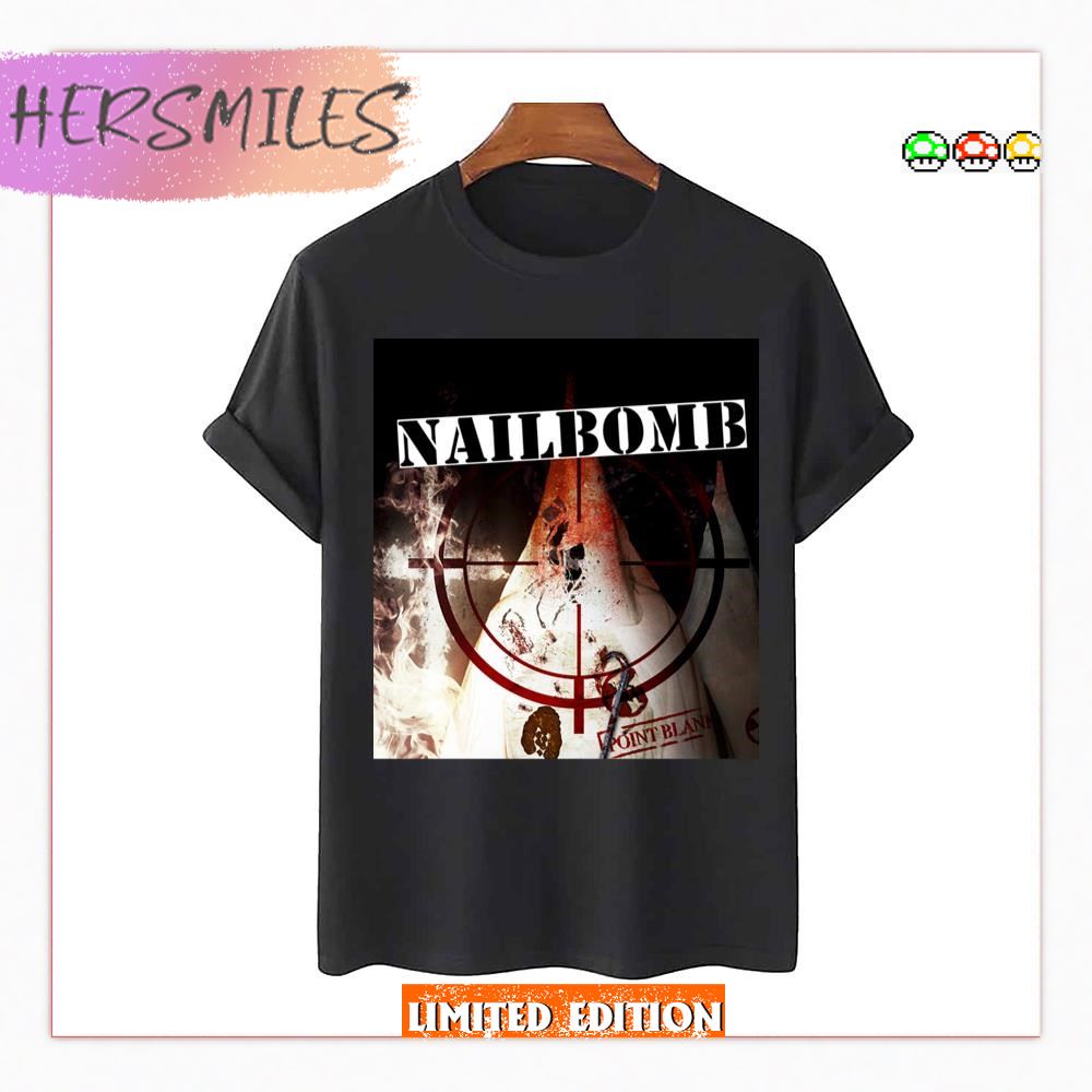 Black And White Nailbomb Cockroaches T-shirt