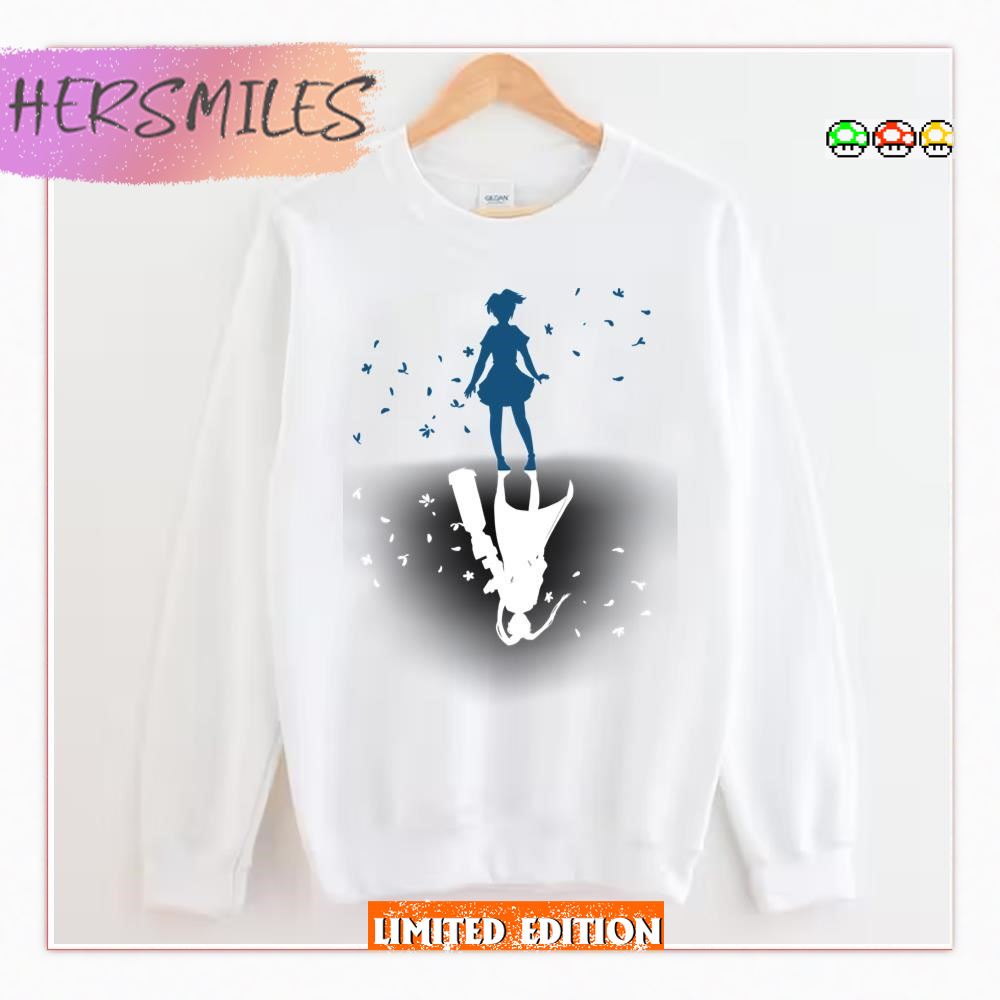 Black Rock Shooter Iconic Design T-Shirt