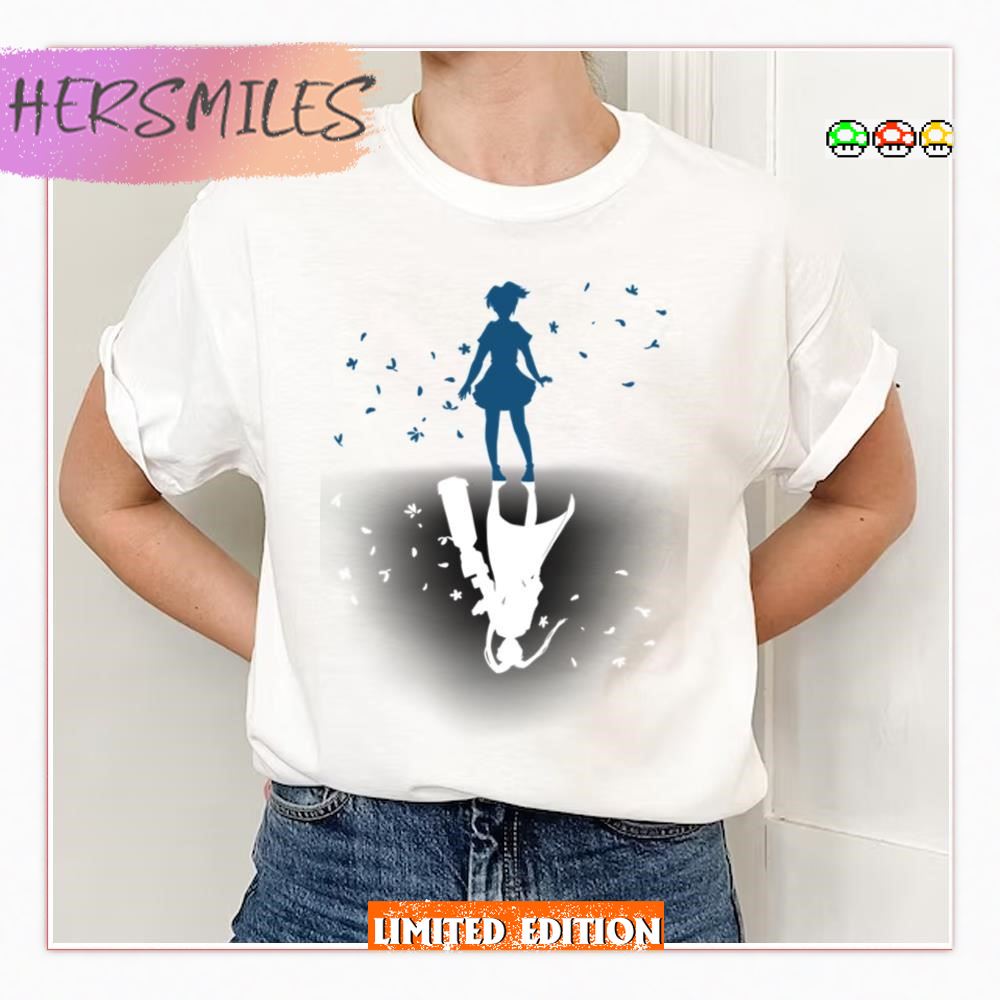 Black Rock Shooter Iconic Design T-Shirt Black Rock Shooter Iconic Design T-Shirt