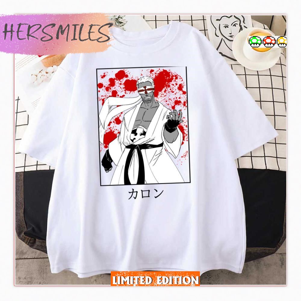Blind Fold Fire Force Charon T-shirt