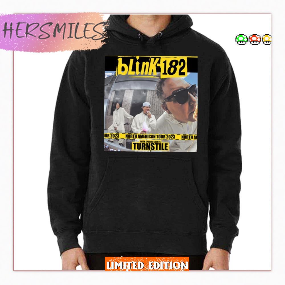 Blink The Turnstile 2023 New Tour T-shirt