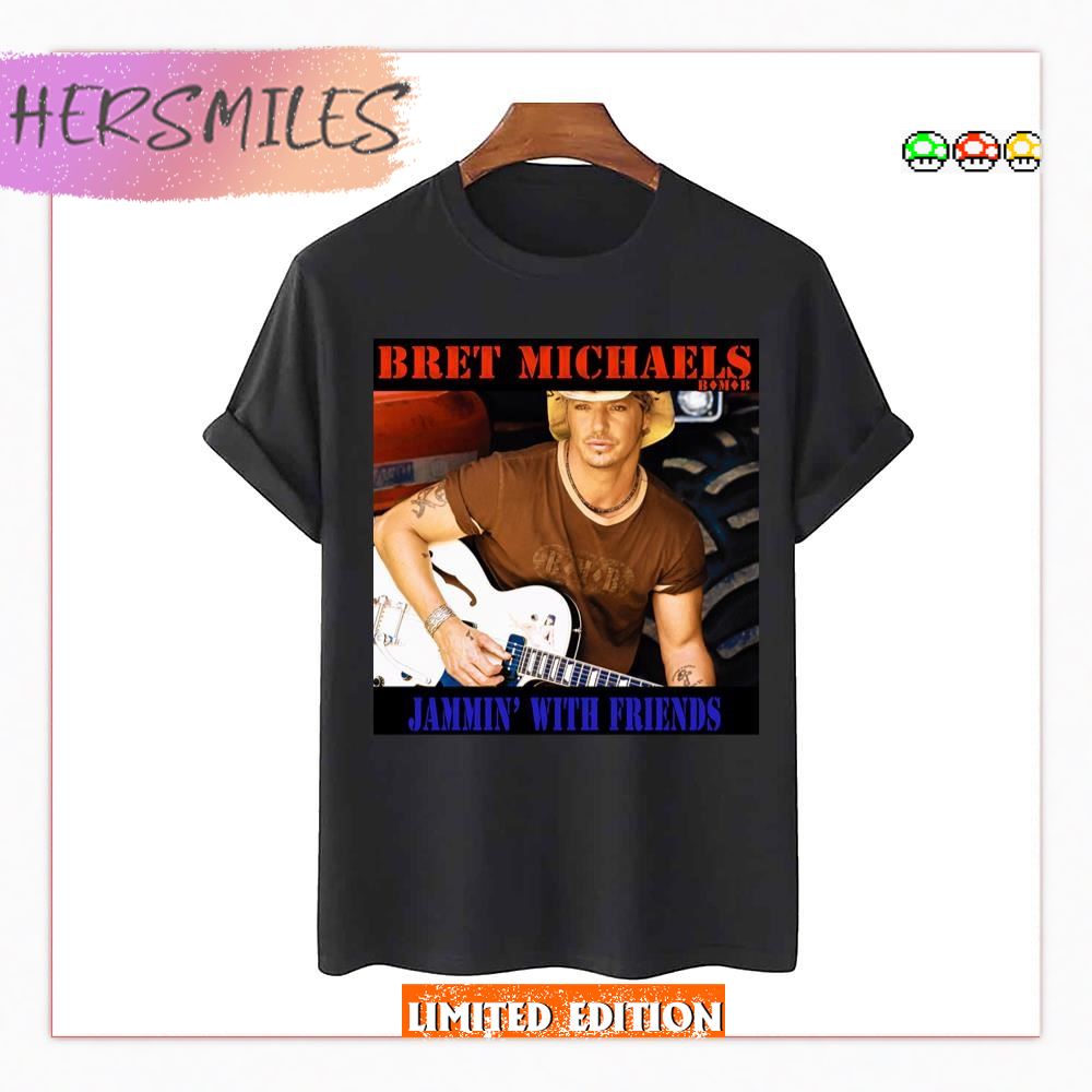 Bret Michaels Jamming 2023 New Tour T-shirt
