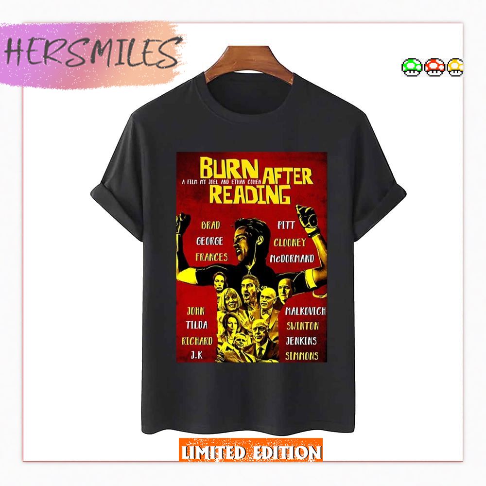 Burn After Reading Brad Pit T-Shirt