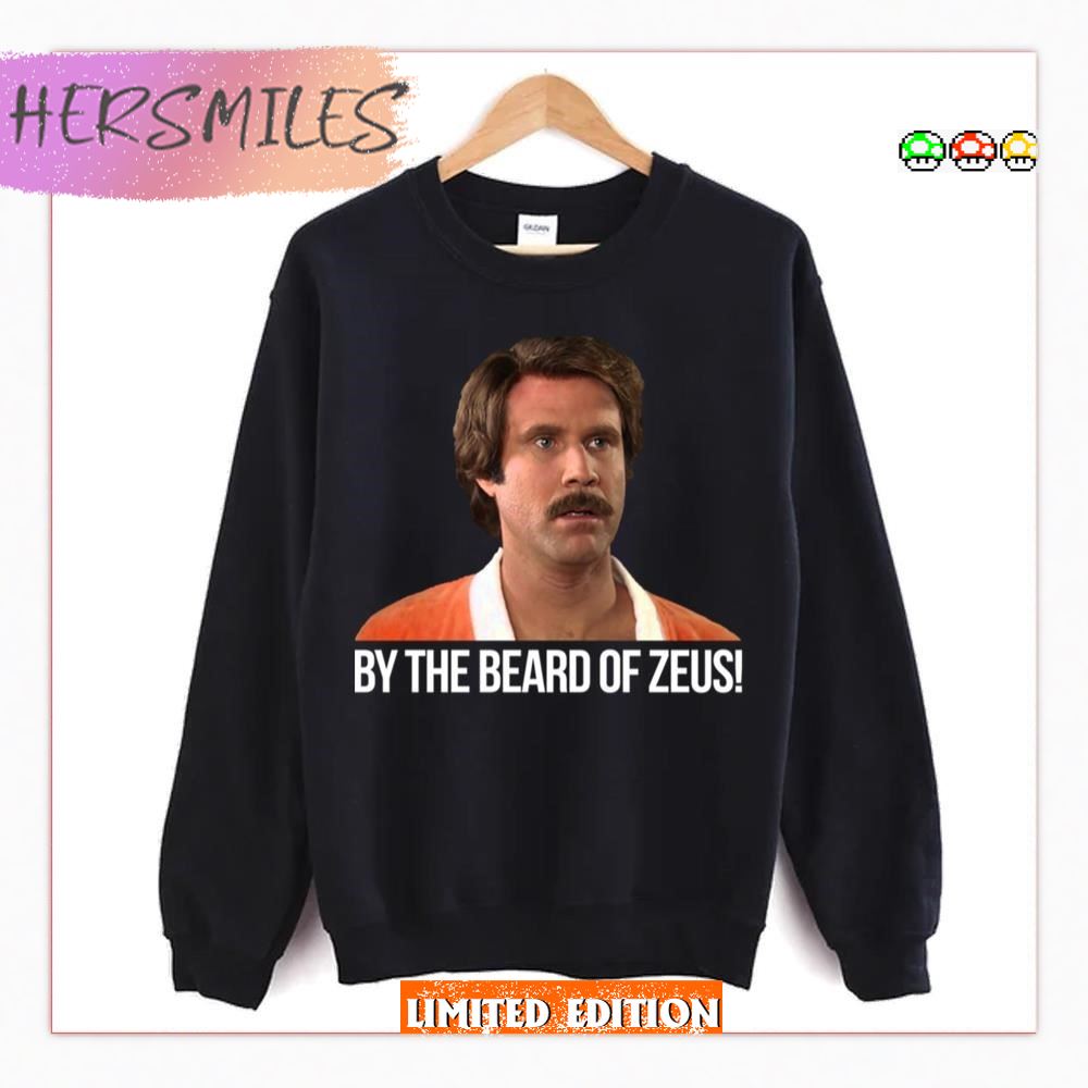 By The Beard Of Zeus Ron Burgundy Anchorman T-Shirt