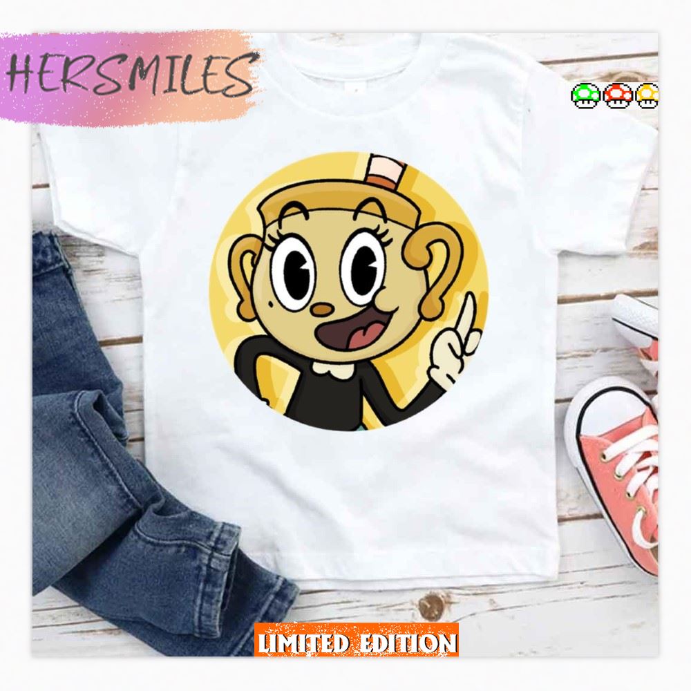 Cartoon Chalice The Cuphead Show T-shirt Cartoon Chalice The Cuphead Show T-shirt