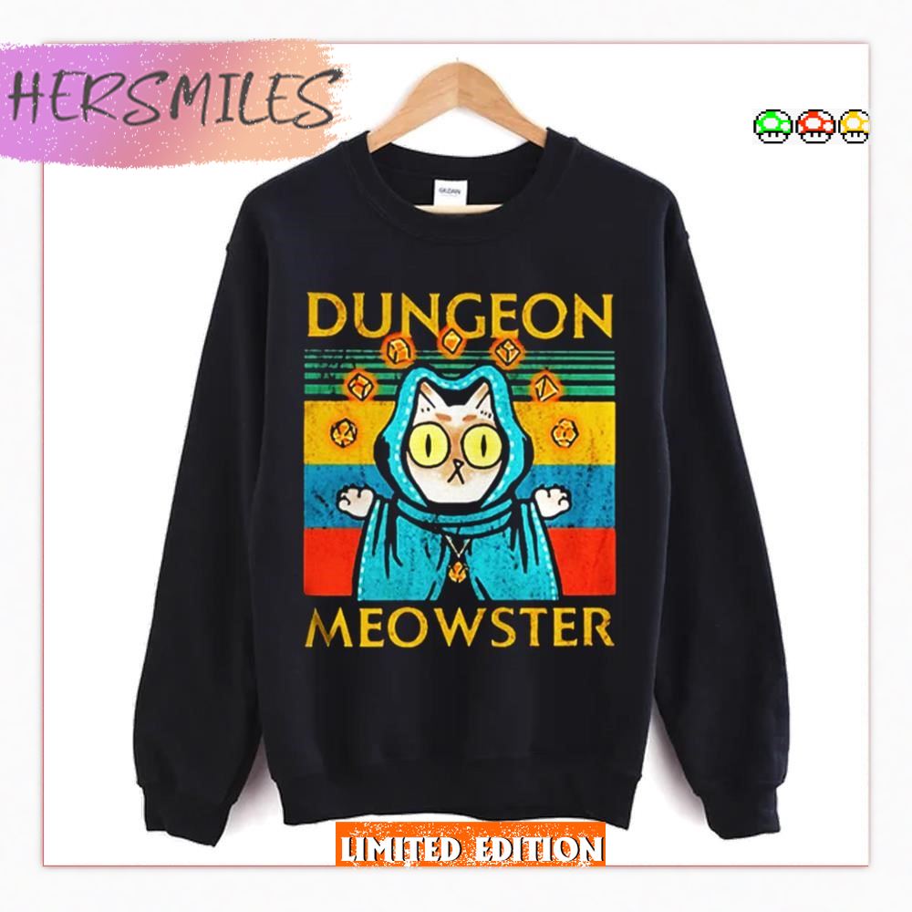 Cat Dungeon Meowster Vintage T-shirt
