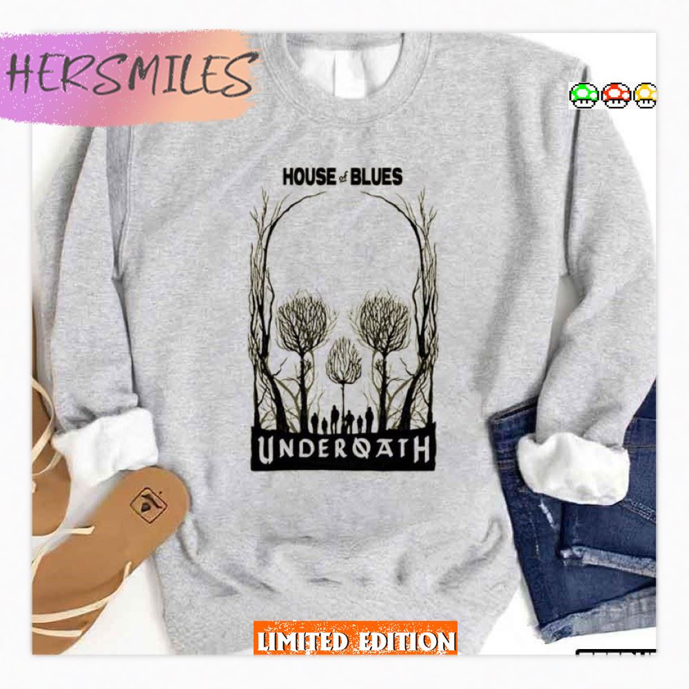 Catch Myself Catching Myself Underoath Band T-shirt