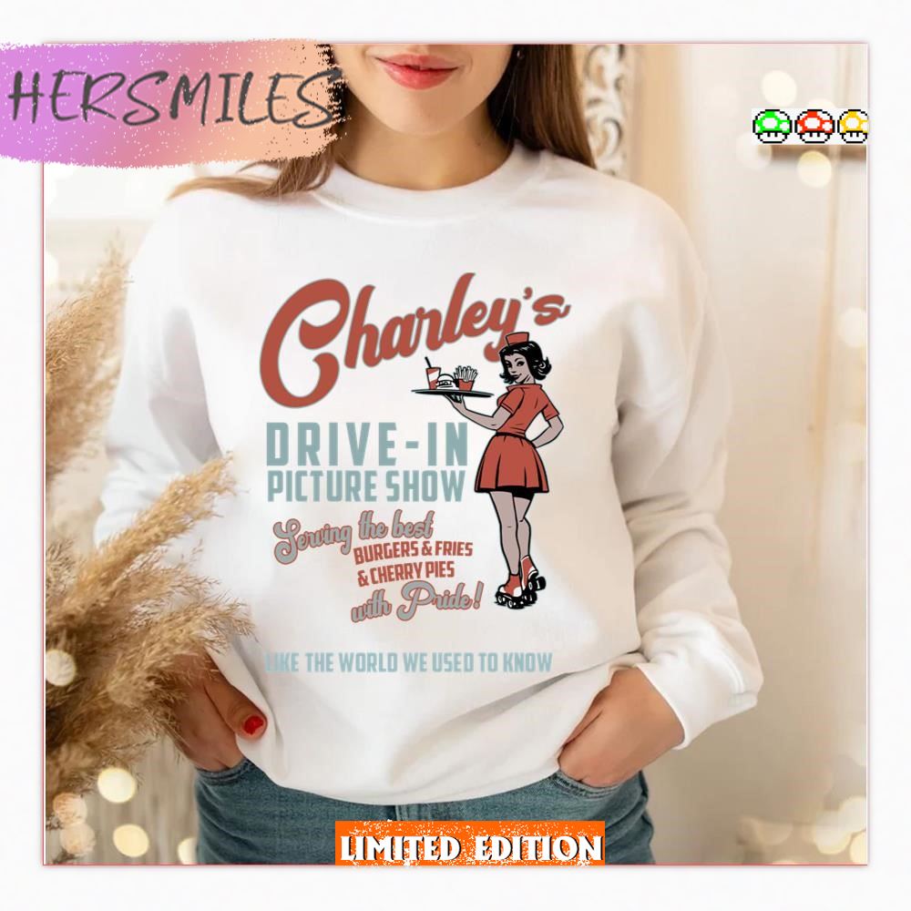 Charley Pride Inspired Burger And Fries T-Shirt