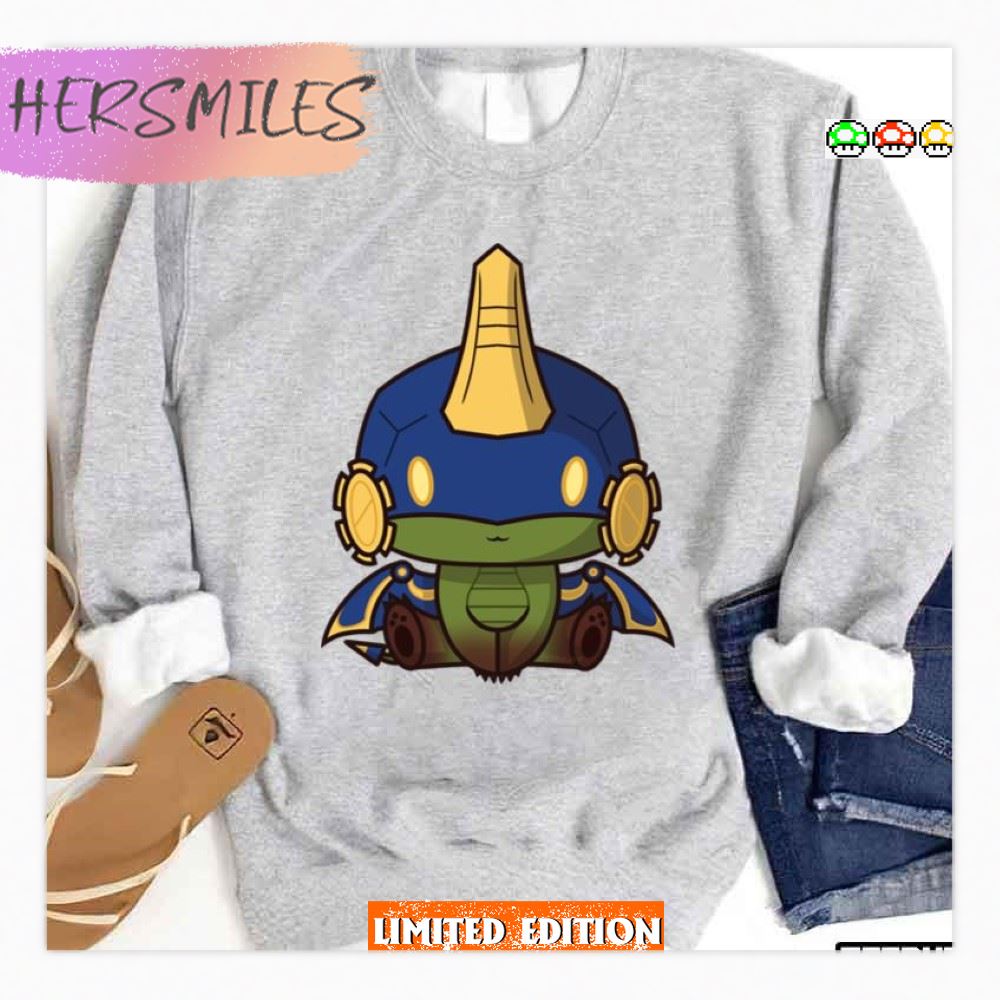 Chibi Smol Bean Little Dragon T-shirt