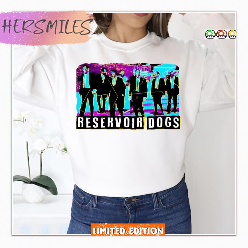 Colored Design Reservoir Dogs Group T-Shirt