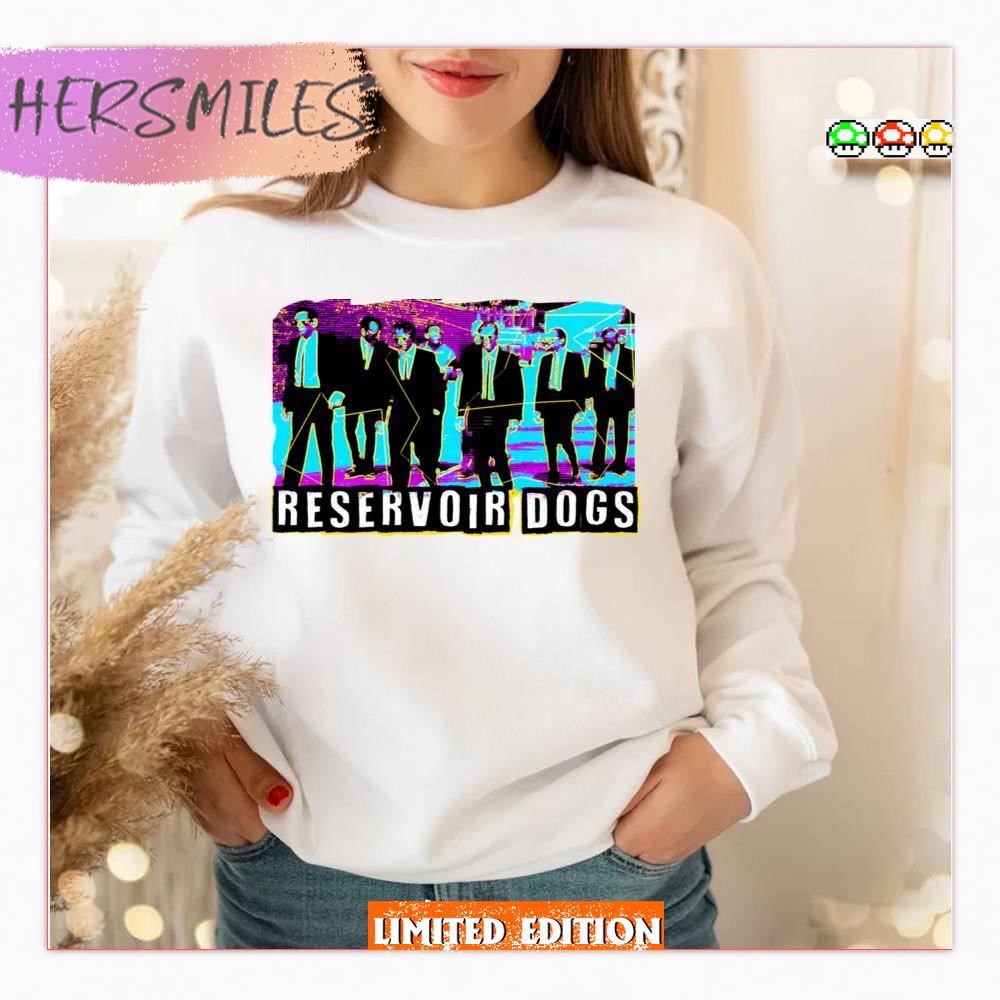 Colored Design Reservoir Dogs Group T-Shirt