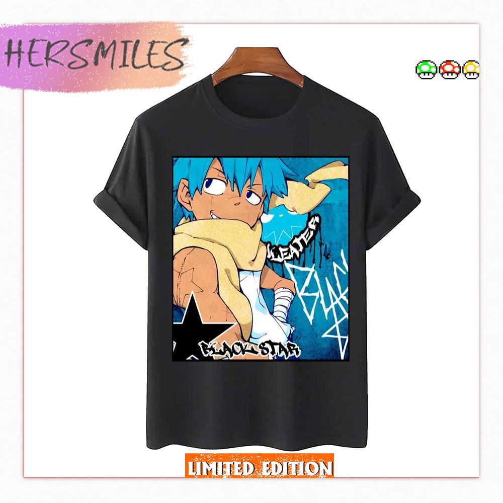 Comic Art Soul Eater Blackstar Graffiti T-shirt