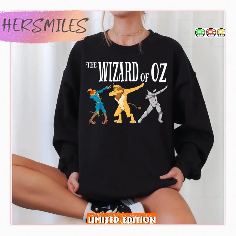 Cowardly Lion Scarecrow Tin Man The Wizard Of Oz T-Shirt