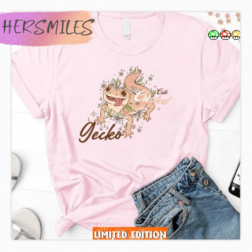 Crested Eyelash Gecko T-shirt