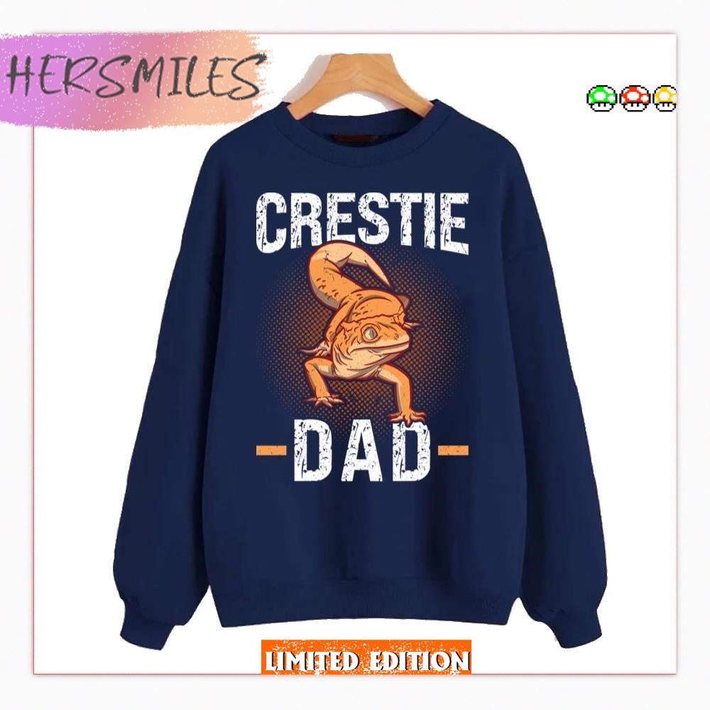 Crestie Mom Crested Dad Crested Gecko T-Shirt