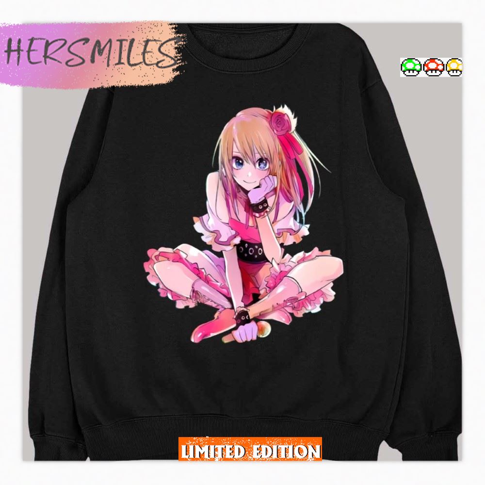 Cute Girl In Oshi No Ko T-shirt