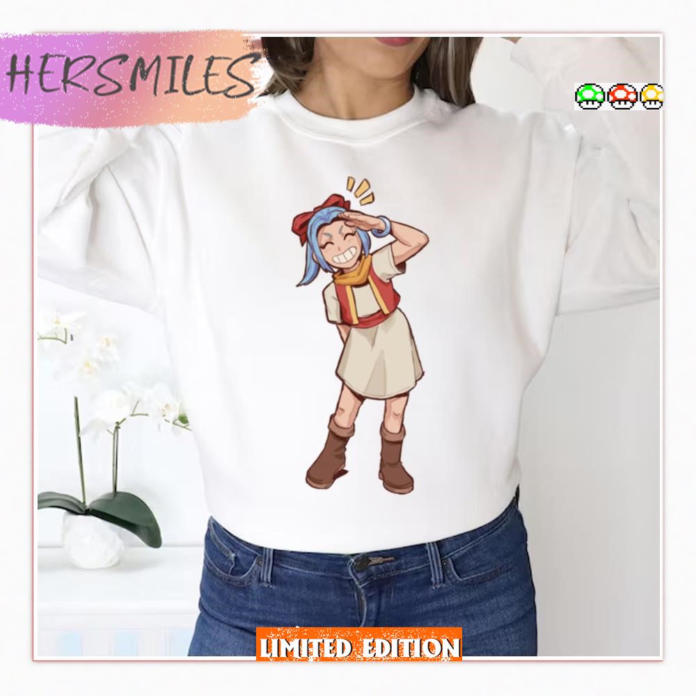 Cute Mia Character Dragon Quest T-shirt