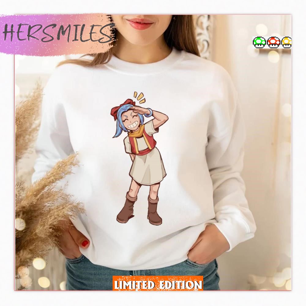 Cute Mia Character Dragon Quest T-shirt