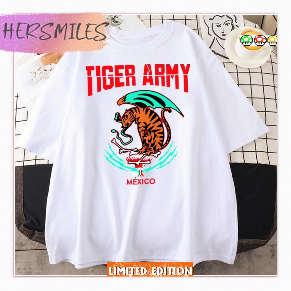 Dark And Lonely Night Tiger Army T-shirt