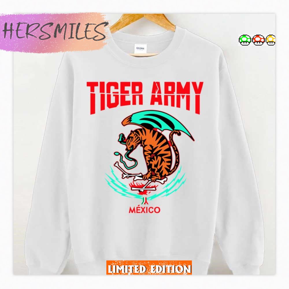 Dark And Lonely Night Tiger Army T-shirt