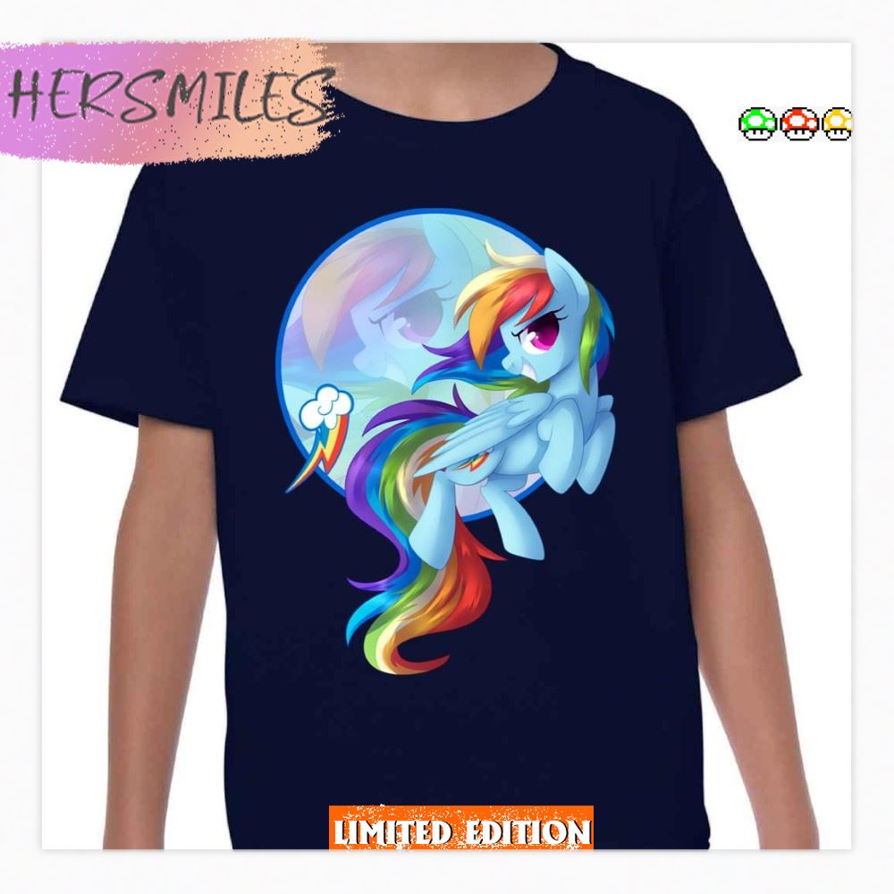 Dash My Little Pony Rainbow Hair T-shirt