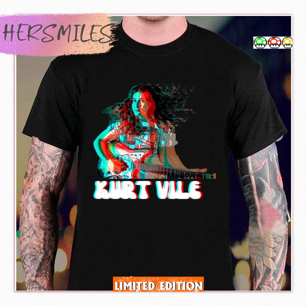 Distorted Design Kurt Vile T-Shirt Distorted Design Kurt Vile T-Shirt