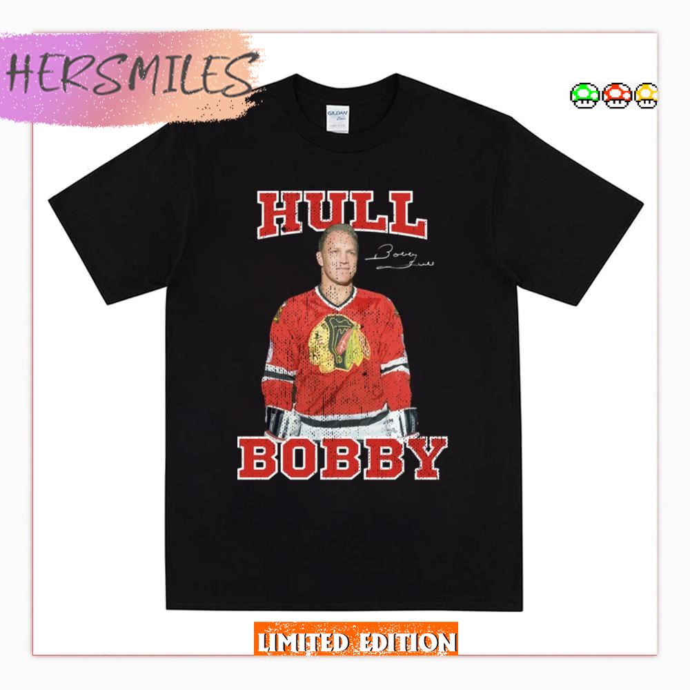 Distressed Design Robert Hull Bobby Hull T-shirt