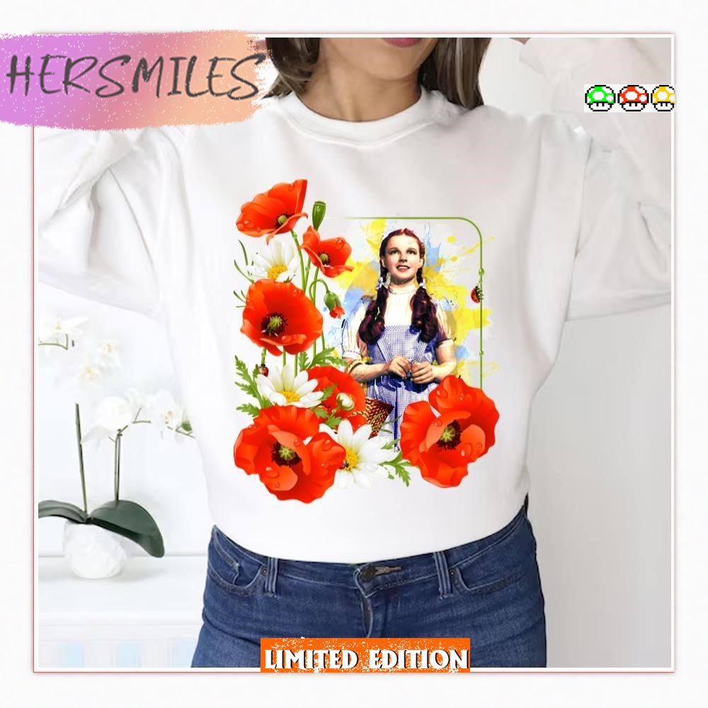 Dorothy Poppies The Wizard Of Oz T-Shirt