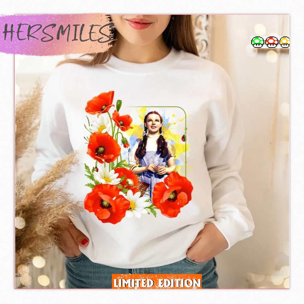 Dorothy Poppies The Wizard Of Oz T-Shirt