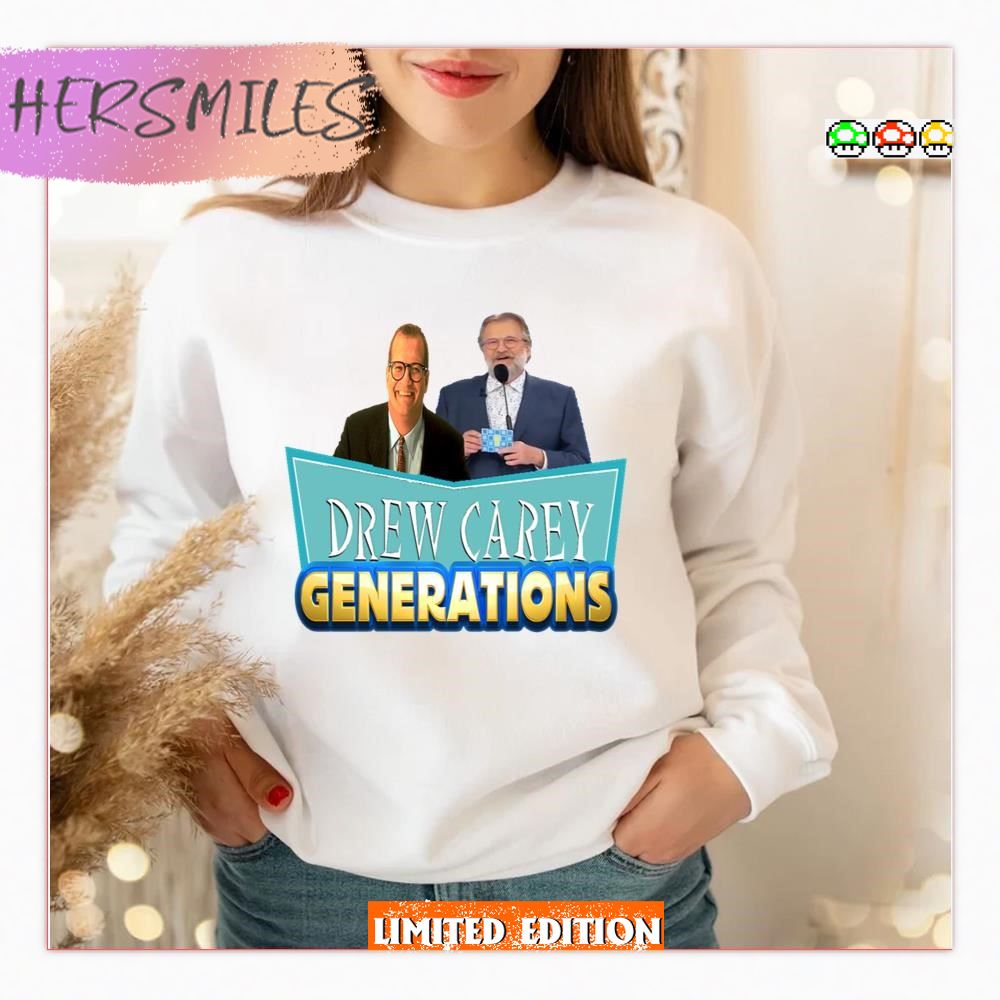 Drew Carey Generations Funny Tv Show T-Shirt
