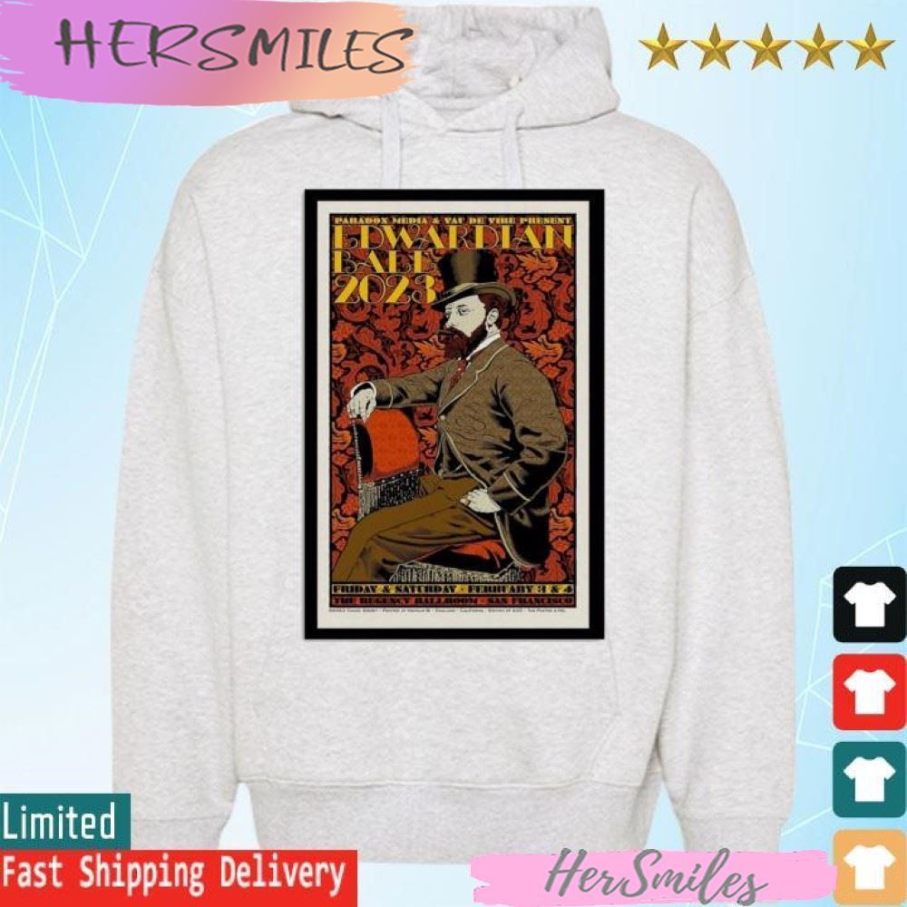 Edwardian Ball 2023, Feb 3rd &amp 4th, The Regency Ballroom, San Francisco CA T-shirt