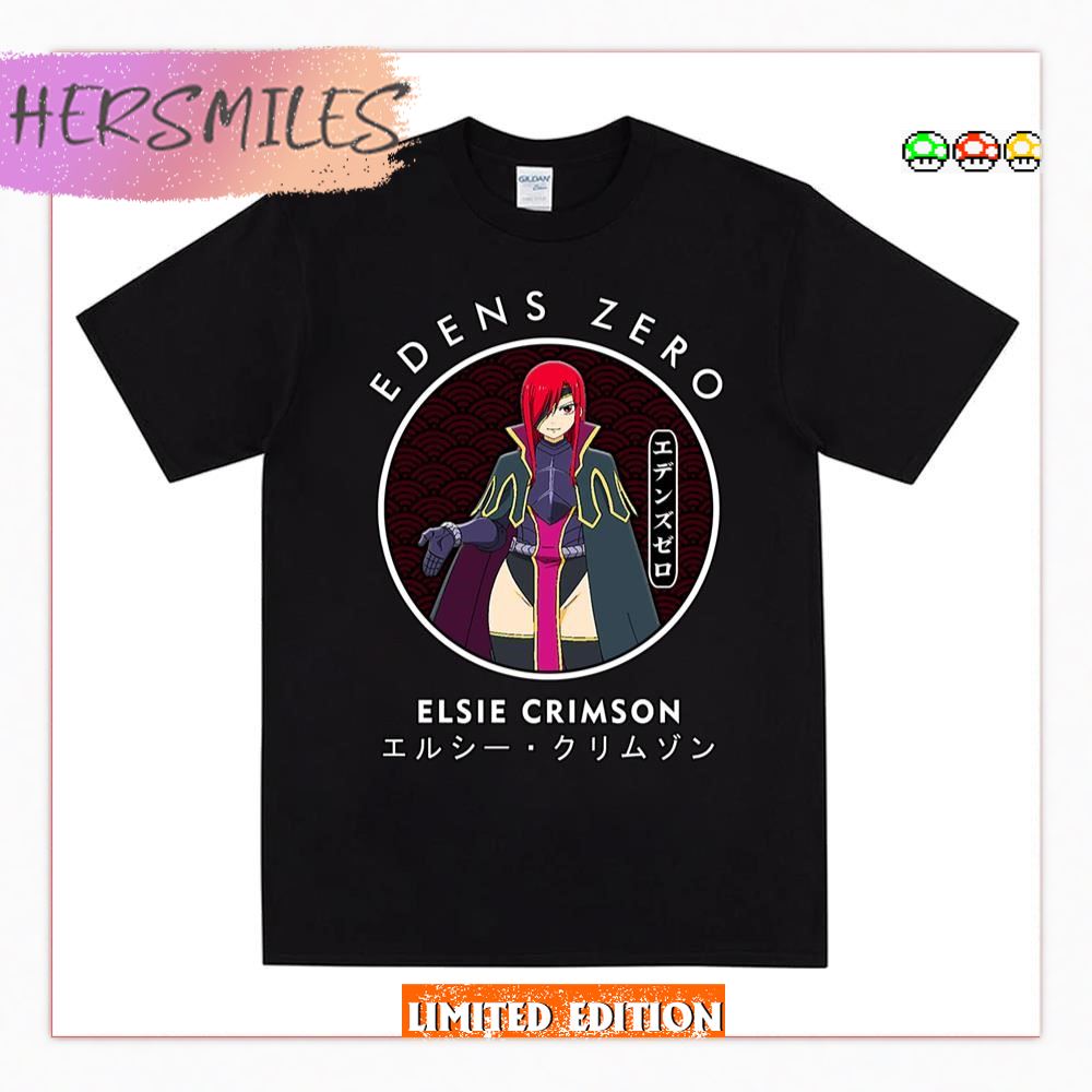 Elsie Crimson In The Circle Up Edens Zero T-shirt
