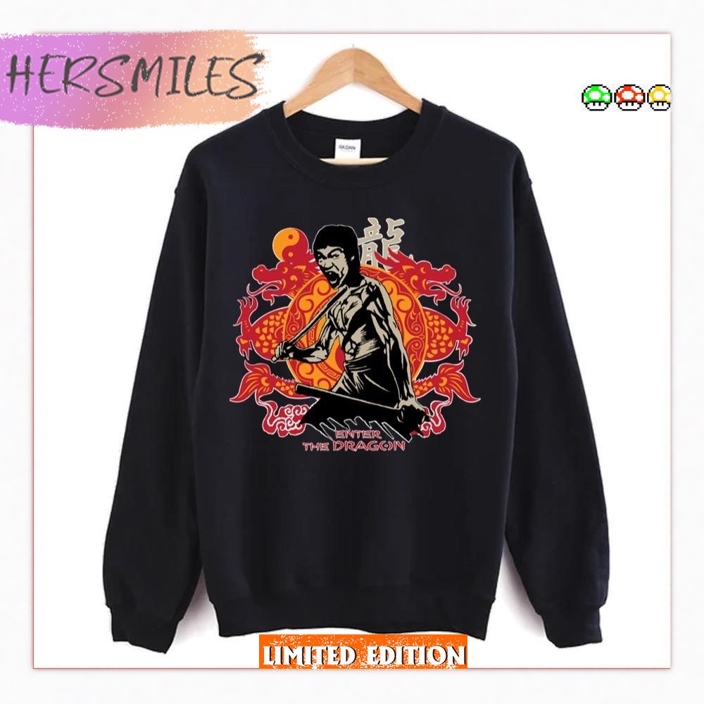 Enter The Dragon Bruce Lee The Master Of Martial Arts T-Shirt