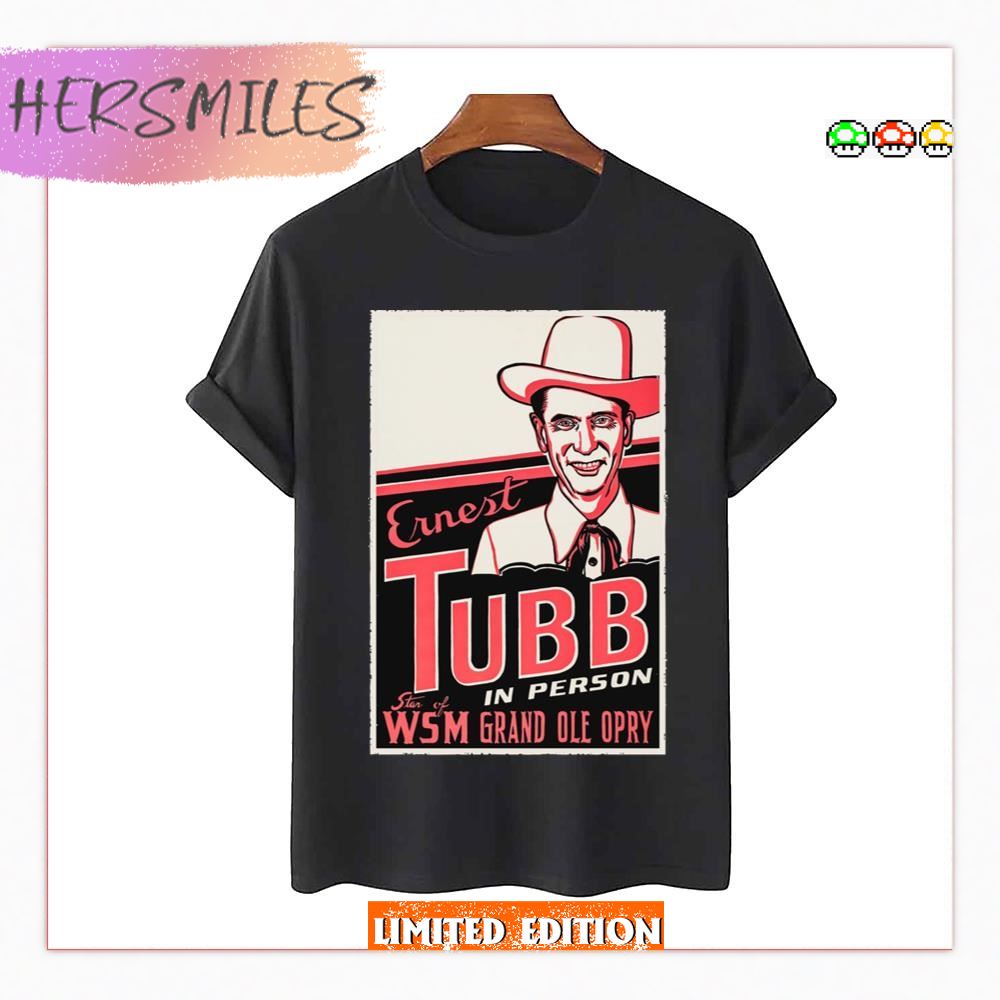 Ernest Tubb Drivin’ Nails In My Coffin T-Shirt
