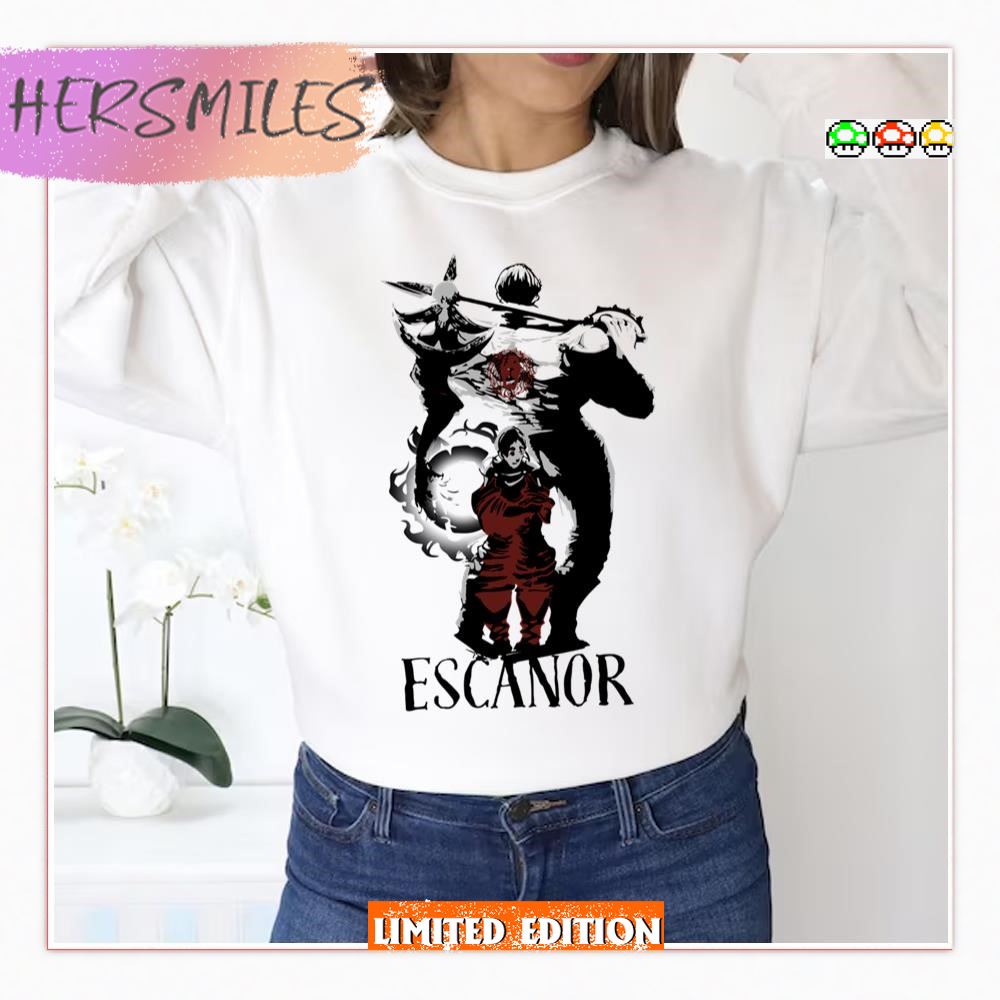 Escanor Fan Art Seven Deadly Sins  T-shirt