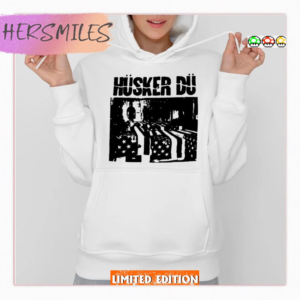 Everything Falls Apart Hüsker Dü Green Eyes T-shirt