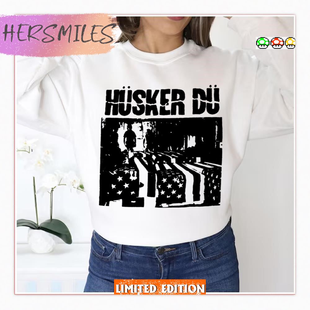 Everything Falls Apart Hüsker Dü Green Eyes T-shirt
