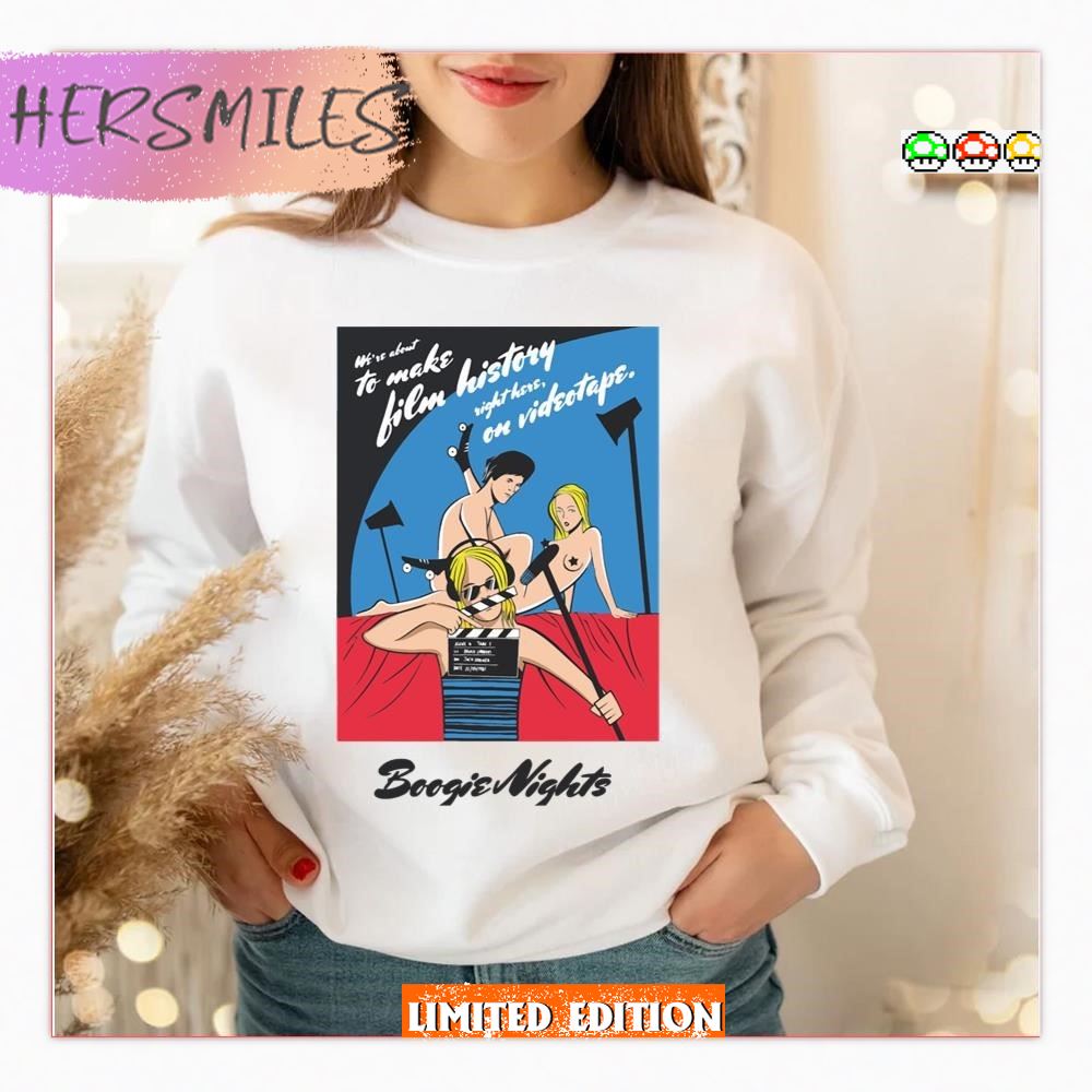 Film History Boogie Nights T-Shirt