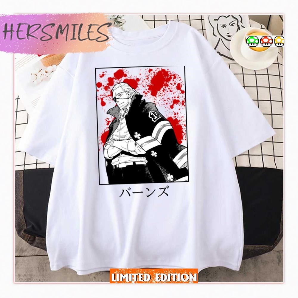 Fire Force Leonardo Barns T-shirt