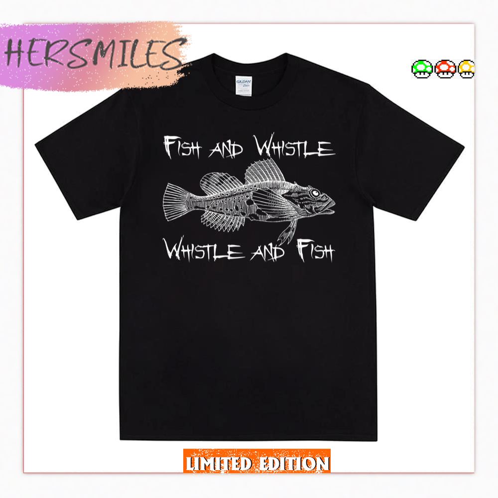Fish And Whistle Whistle And Fish John Prine T-Shirt